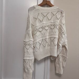 White Knit Sweater